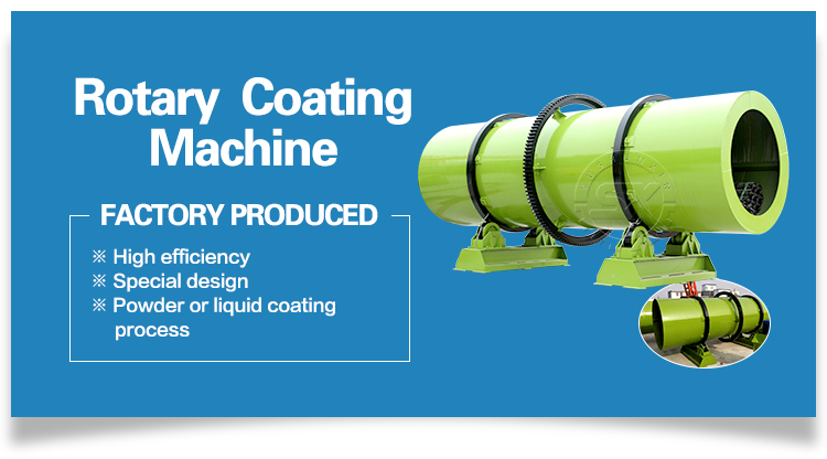 fertilizer coating machine