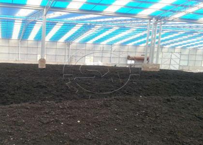 windrow composting fermentation site