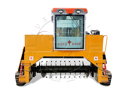 Crawler Type Windrow Turner in SX Fertilizer Equipment Manufacturer