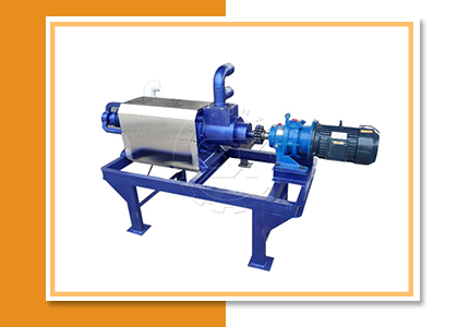 Manure Dewatering Machine in SX Manure Processing Plant Manure Dewatering Machine in SX Manure Processing Plant
