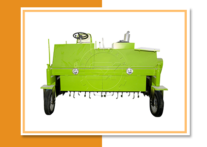 Moving Composting Turner in SX Project Management of Fertilizer Plant Construction