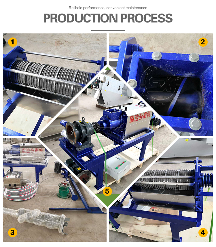 Screw Press Dewatering Machine