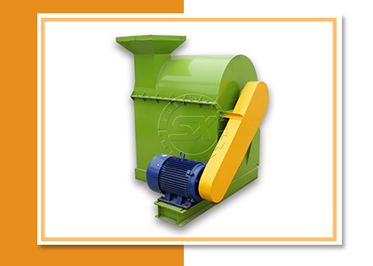 Semi-Wet Material Crusher for Farm Litter Recycling in SX manure fertilizer plant