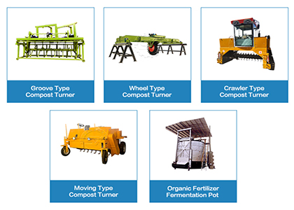 Equipment for cow manure compost making